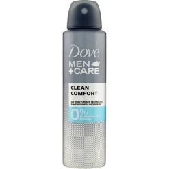 Dove Deodorante^ 0% Sali Clean Comfort Spray