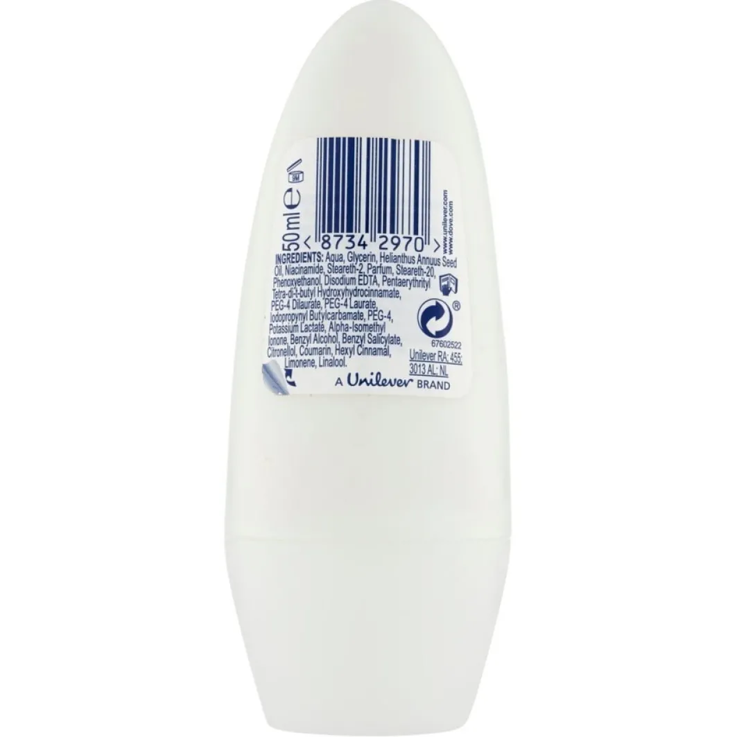 Dove Deodorante^ 0% Sali Go Fresh Cetriolo Roll On