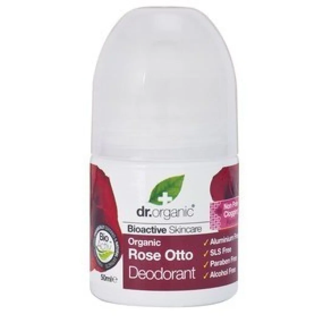 Dr. Organic Deodorante^ Rose Otto Deodorante Roll On