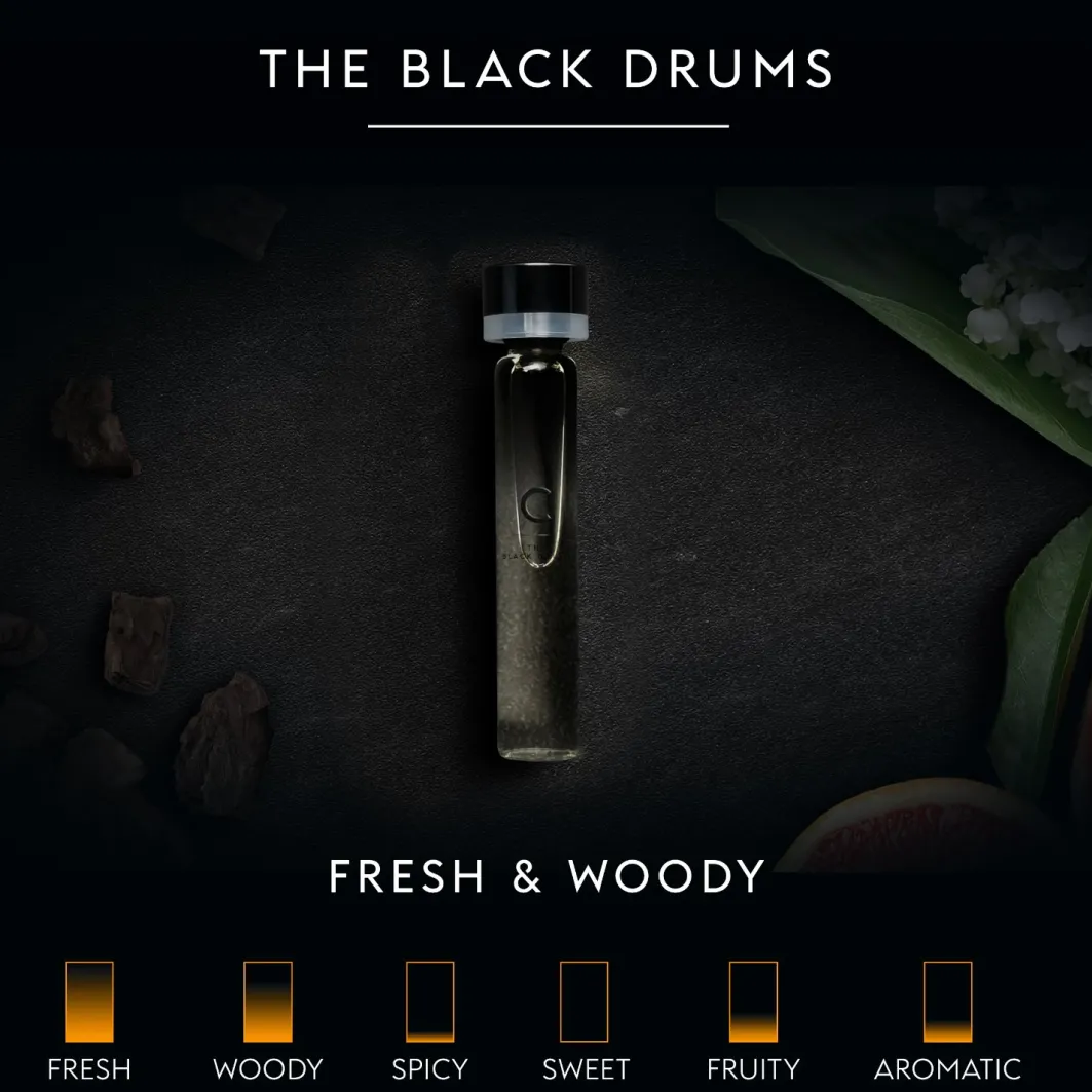 GAMMON Cofanetti^ Black Notes Parfum Recharge-Set C