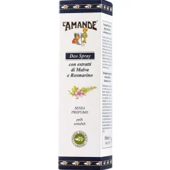Deodorante Spray Malva/Rosmarino Bio>L' Amande Flash Sale