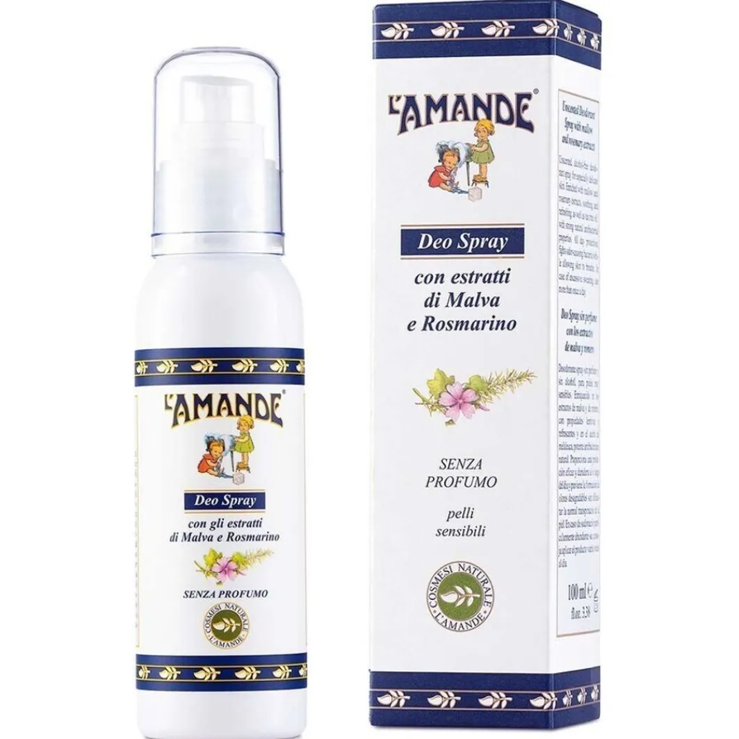 Deodorante Spray Malva/Rosmarino Bio>L' Amande Flash Sale