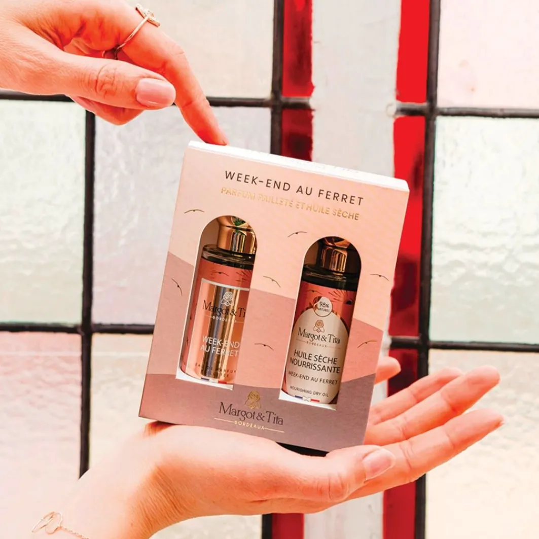 Duo Box Week-End Au Ferret Dry Oil & Perfume>Margot & Tita Hot
