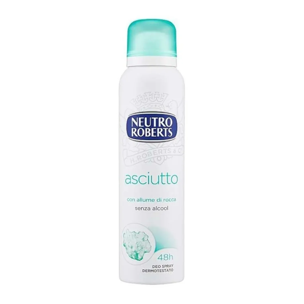 Neutro Roberts Deodorante^ Deo Spray Asciutto Legno Iris E Mandorla