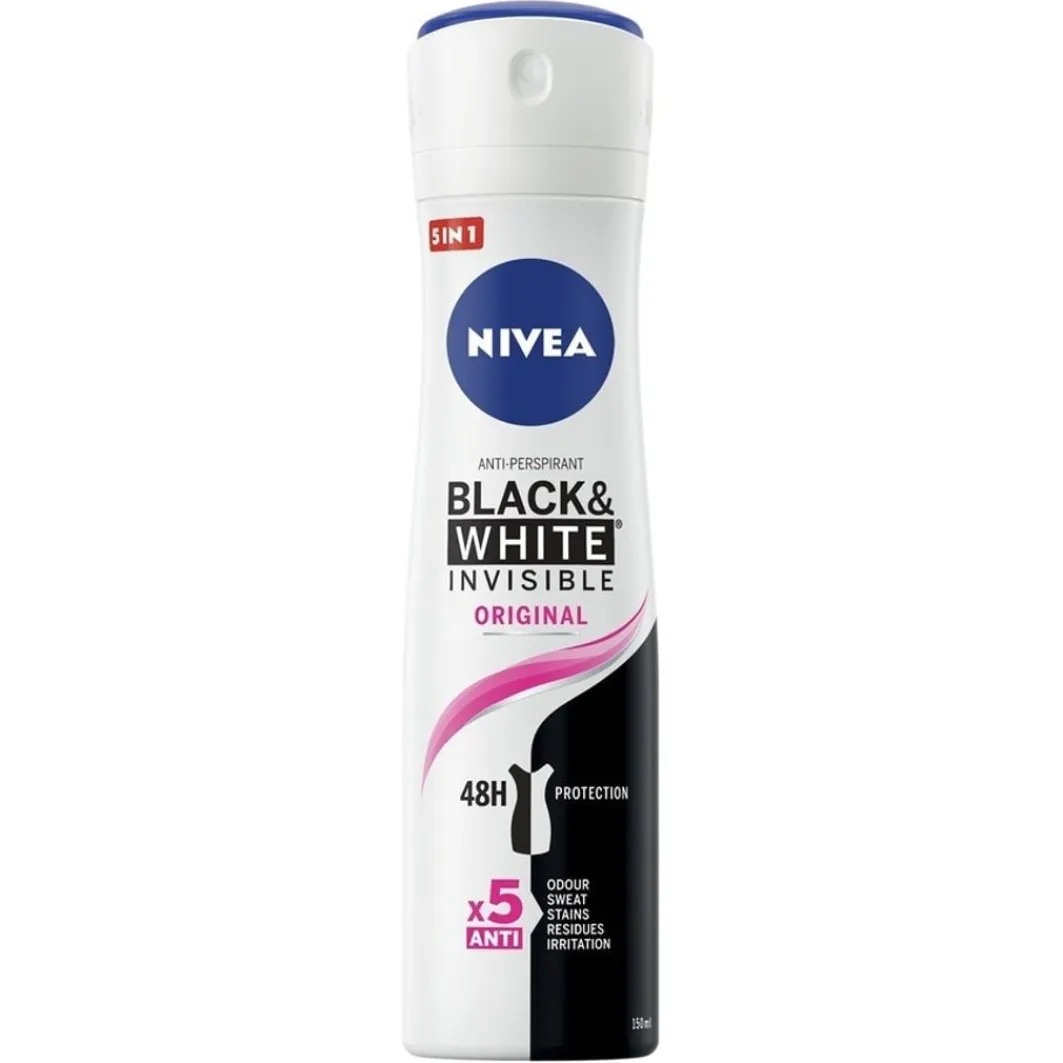 Invisible Black & White Original Deodorante Spray>NIVEA Clearance
