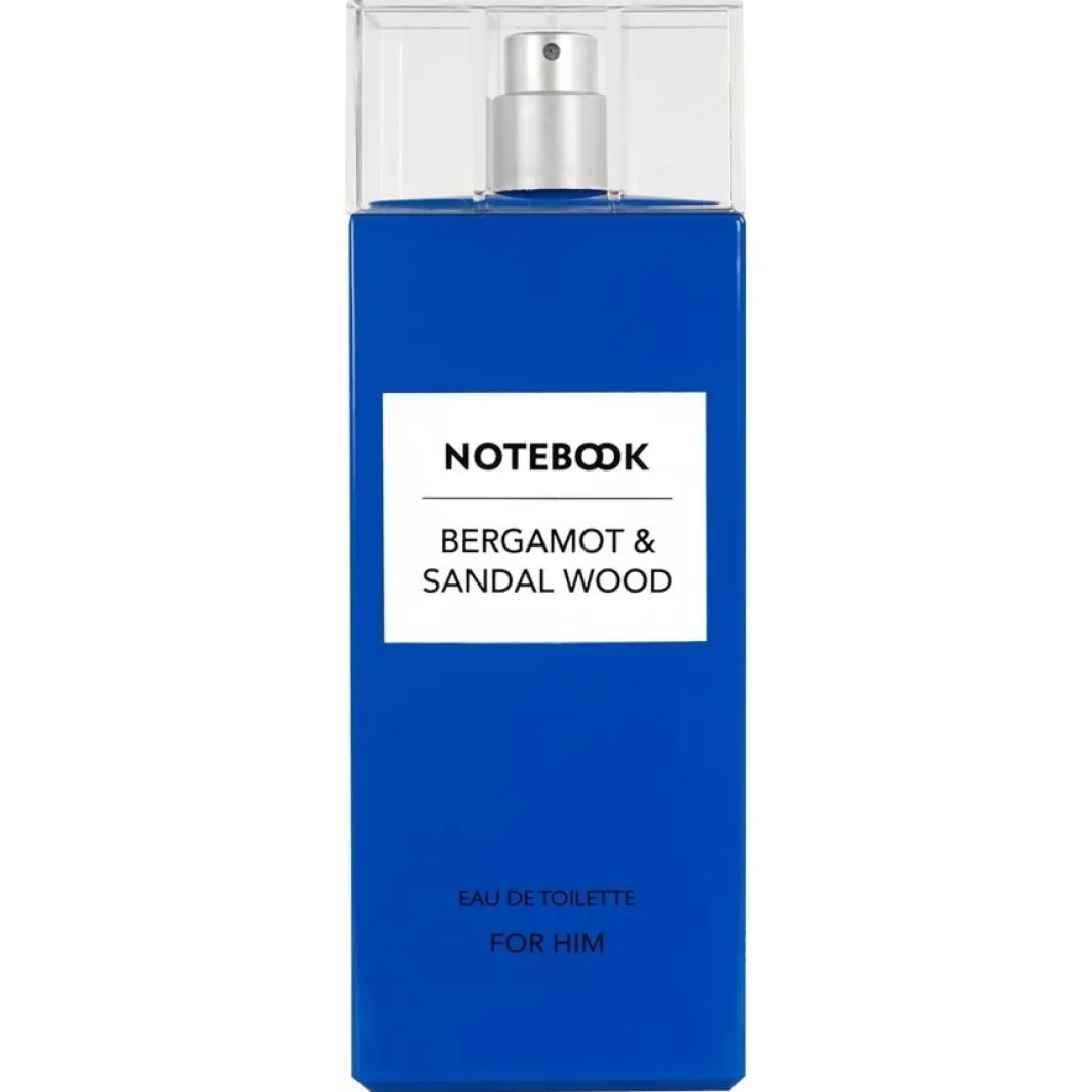 Notebook Fragranze Maschili^ Fragrances: Eau De Toilette Bergamot & Sandal Wood