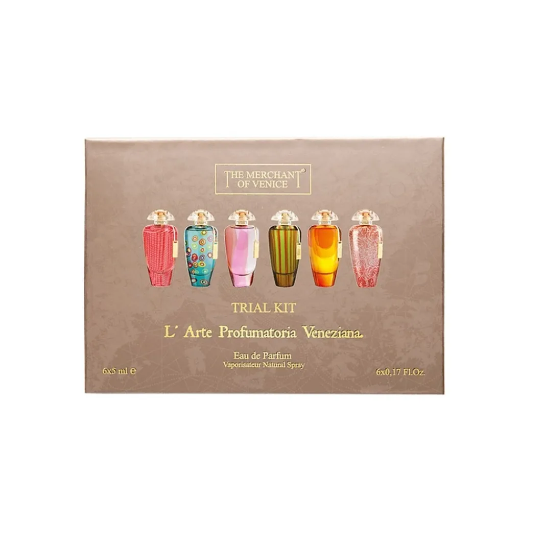 THE MERCHANT OF VENICE Cofanetti Profumo^ Murano Collection Trial Kit Edp 6 X 5 Ml