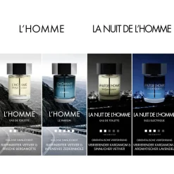 Yves Saint Laurent Fragranze Maschili^ La Nuit De L'Homme La Nuit De L'Homme Bleu Electrique